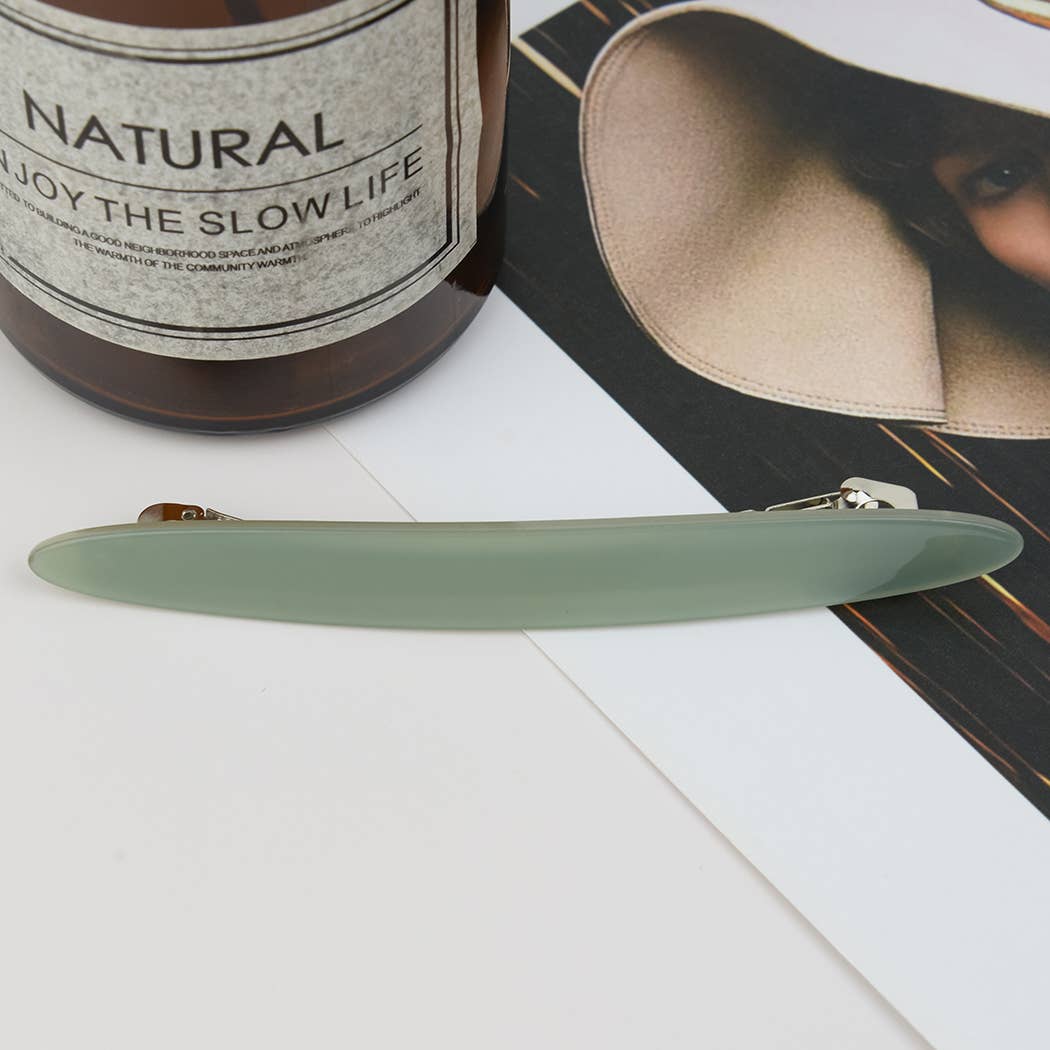 French Acetate Barrette Hair Clip