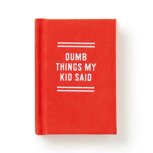 "Dumb Things My Kid Said" Tiny Diary by Brass Monkey