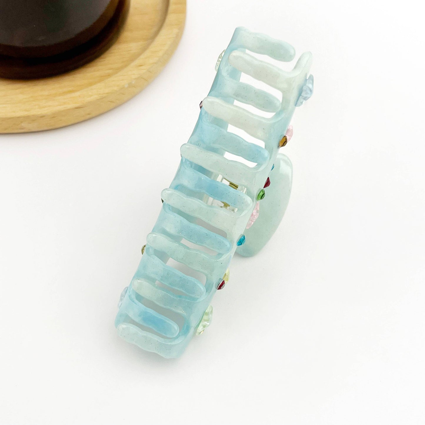 Rhinestone Cosmic Fantasy Acetate Claw Clip