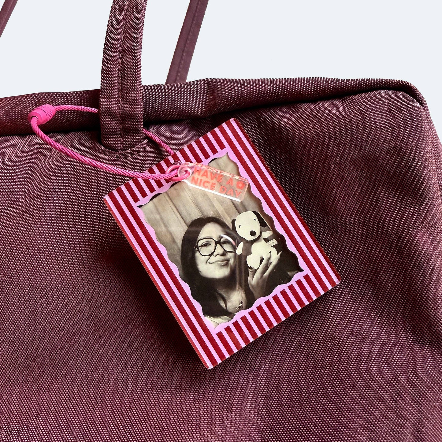 Forever & Always Photo Frame Keychain