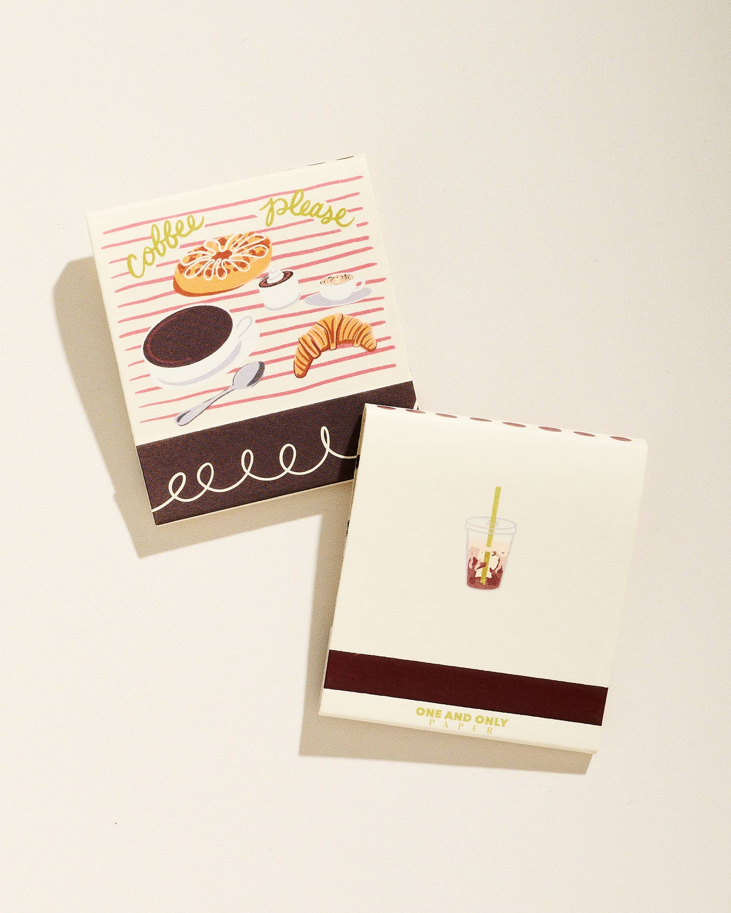 "Coffee Please" Stem Matchbook
