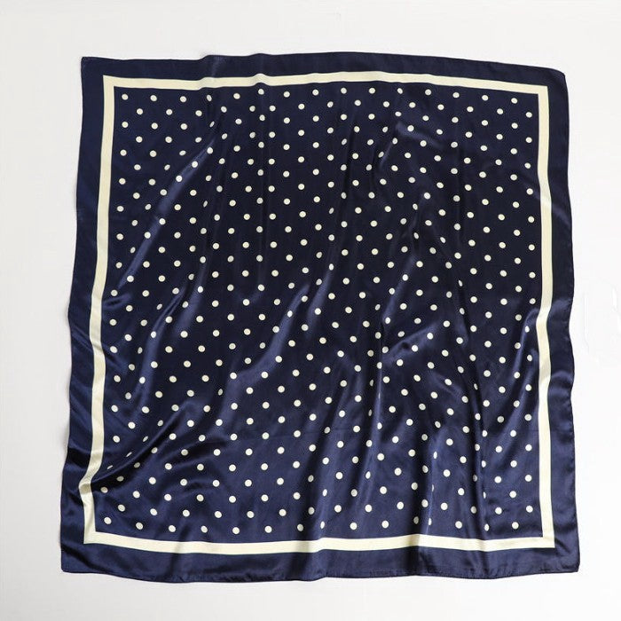 Extra Large Polka Dot Print Bandana Scarf