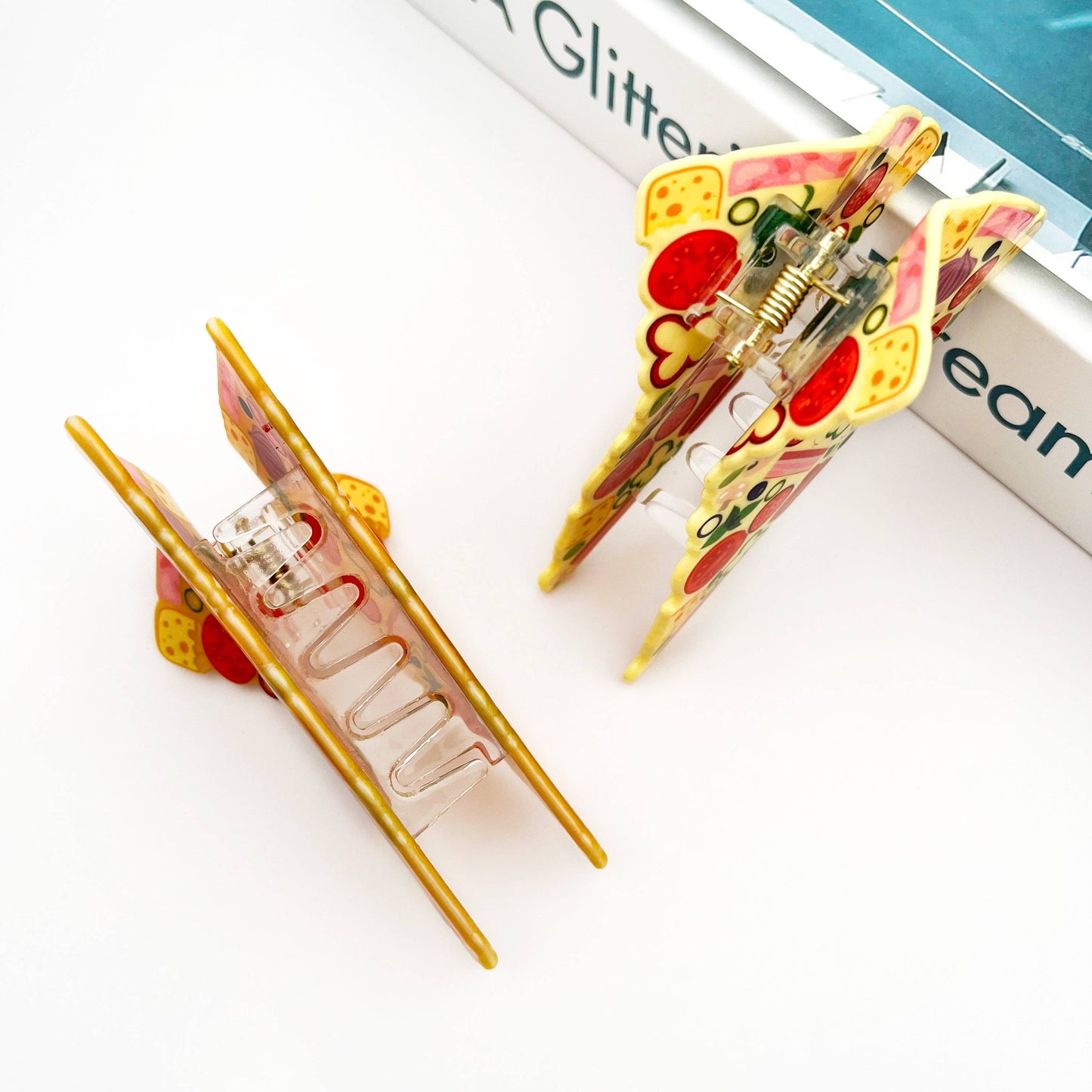 Pizza Slice Claw Hair Clip