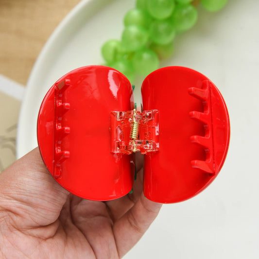Tomato Acetate Hair Claw Clip