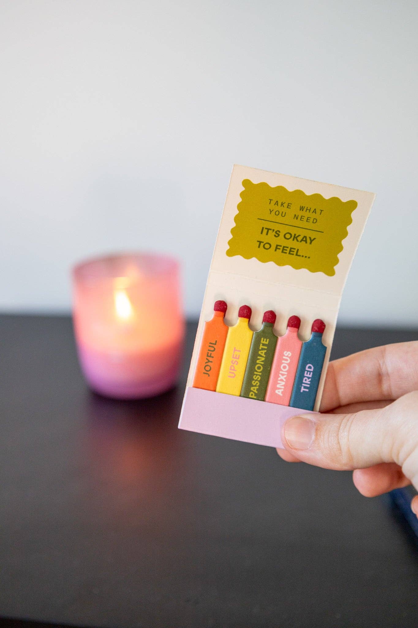 Validating Affirmations for Big Feelings Matchbook