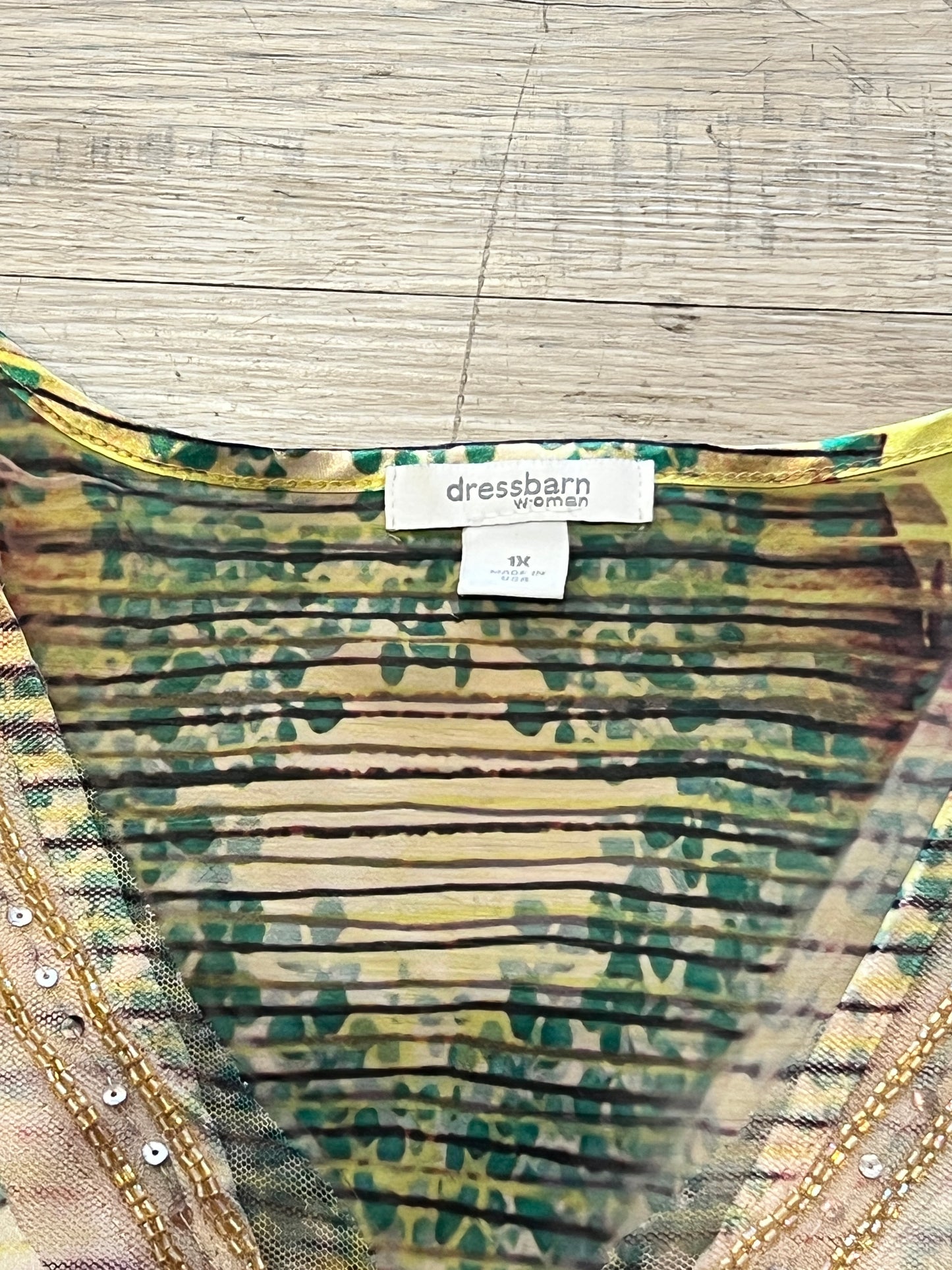 Boho Blouse with Sequins Detailing