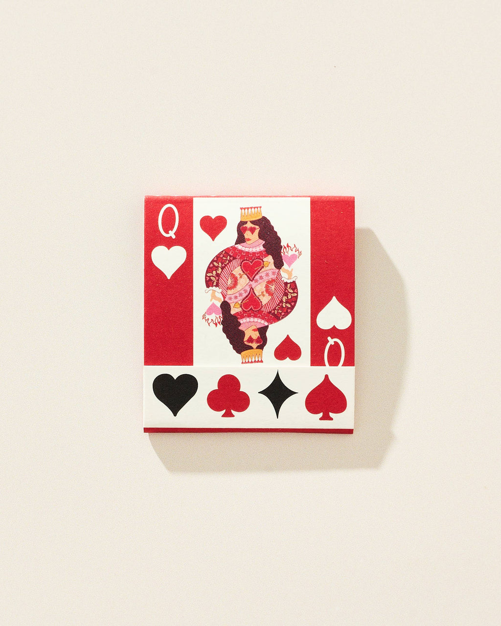 "Queen of the Castle" Printed Stem Matchbook