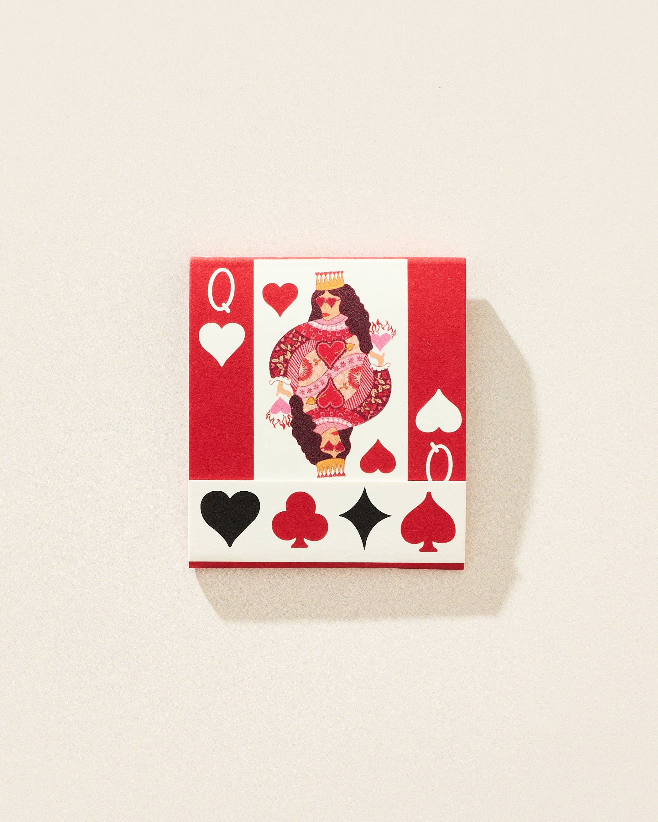 "Queen of the Castle" Printed Stem Matchbook