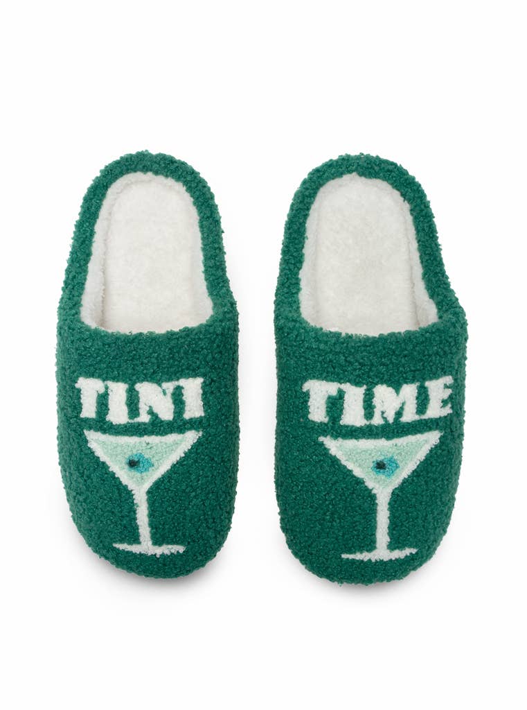 Martini "Tini" Time Home Slippers