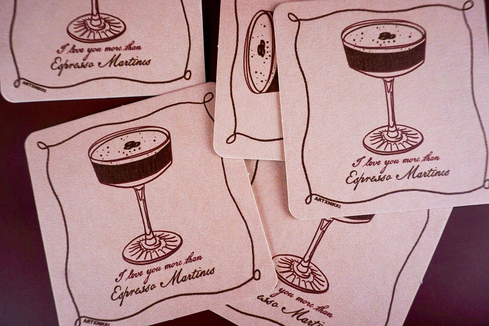 Espresso Martini Coasters