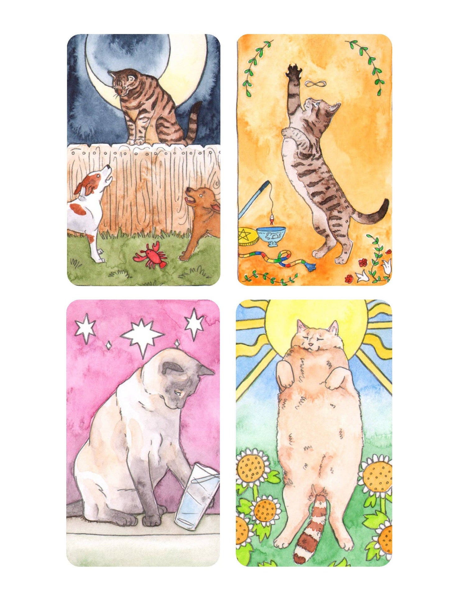 Cat's Meow Sticker Book by Megan Lynn Kott