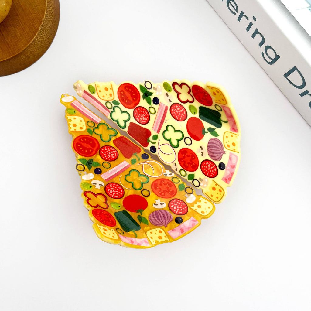 Pizza Slice Claw Hair Clip