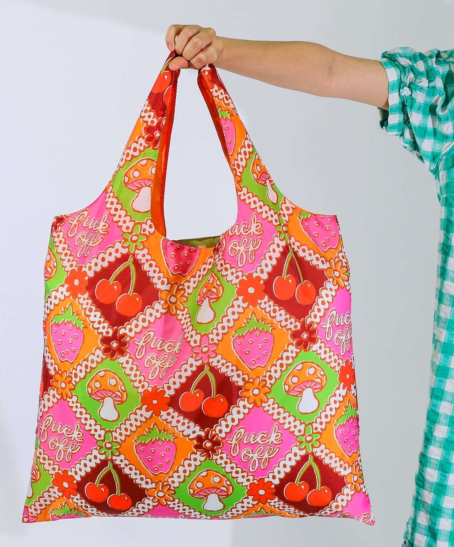 F* Off Retro Art Sack® - Eco-Friendly Reusable Tote Bag