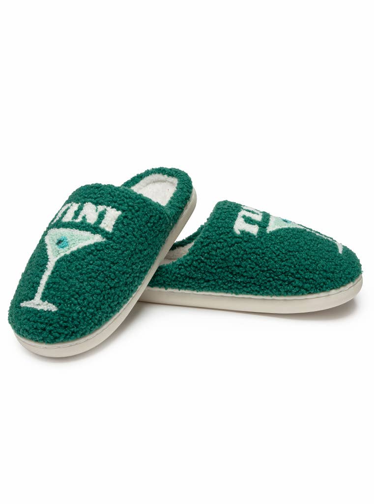 Martini "Tini" Time Home Slippers