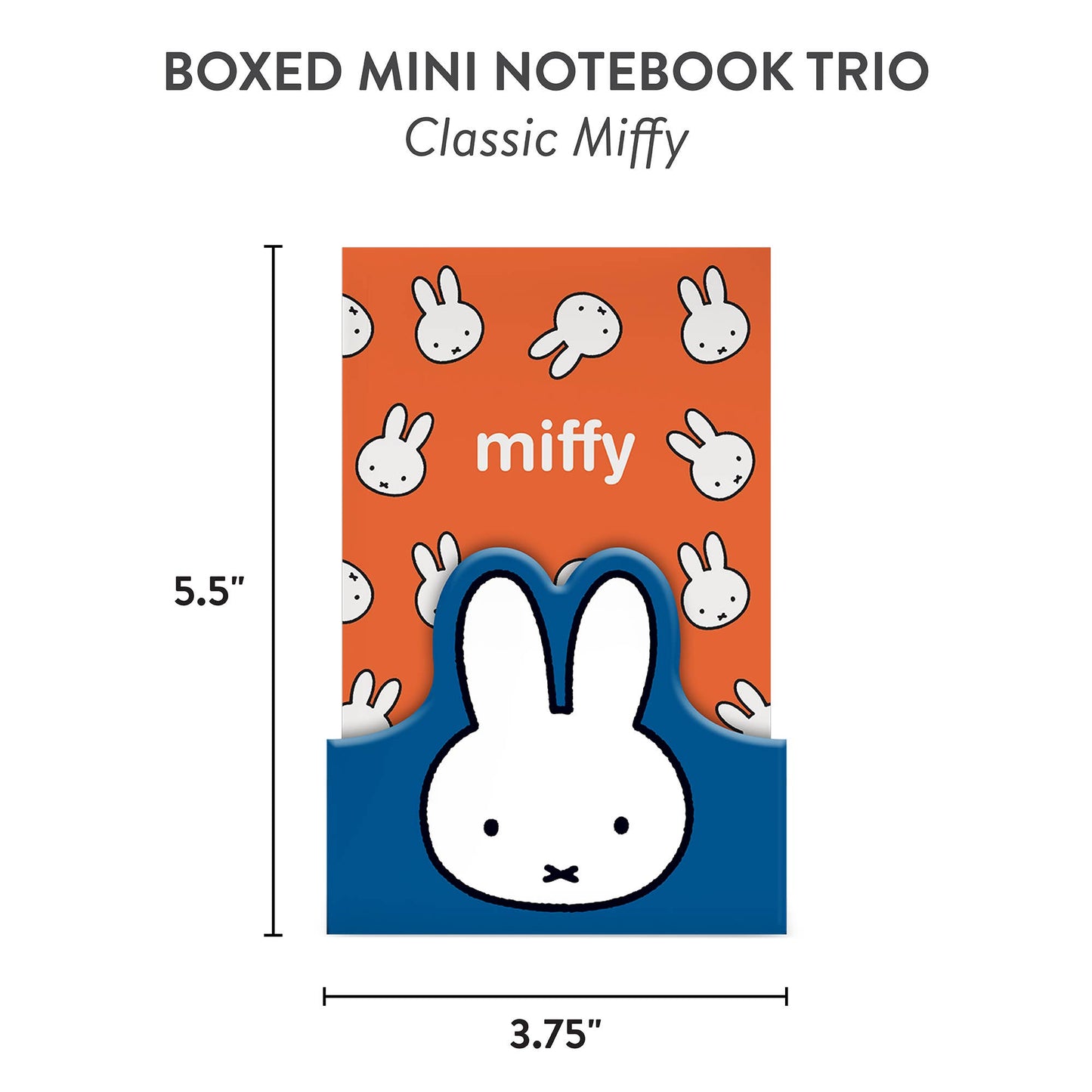 Classic Miffy Boxed Mini Notebook Trio