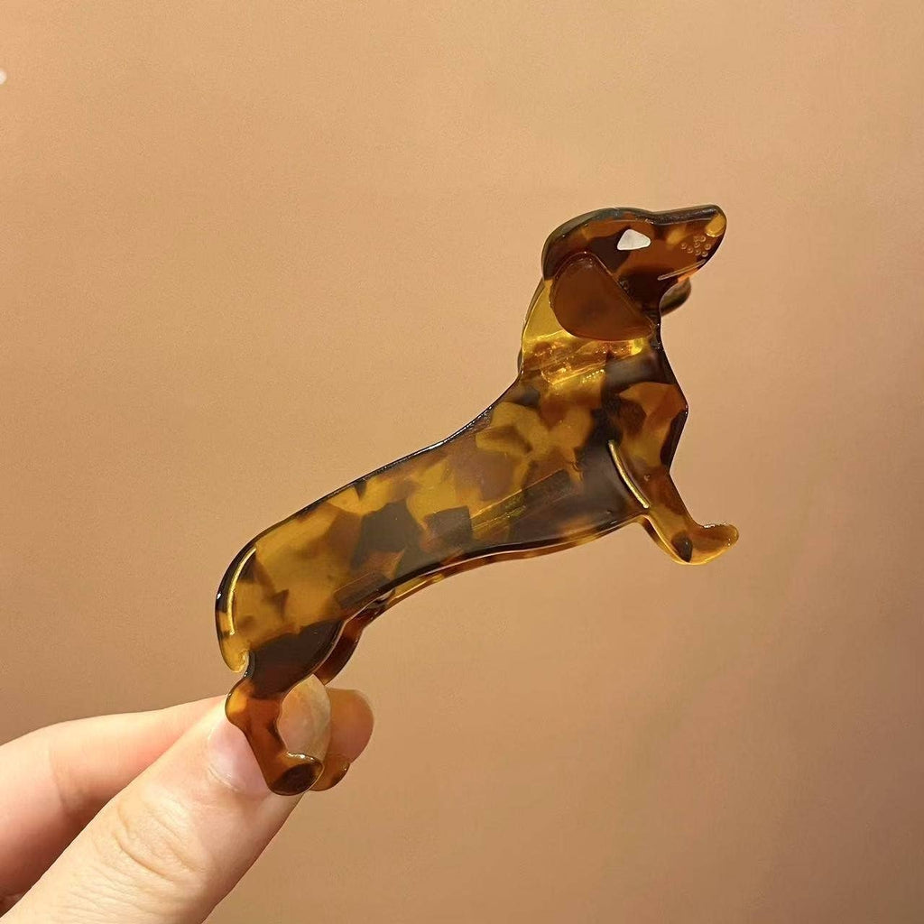 Weiner Dog Claw Clip