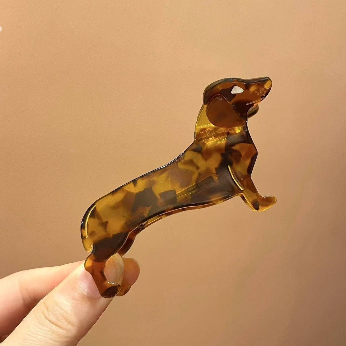 Weiner Dog Claw Clip
