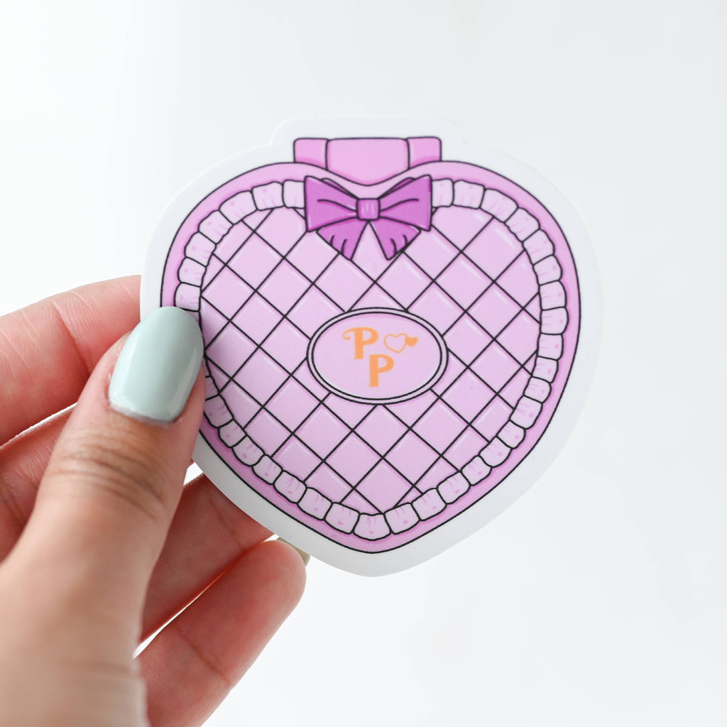90's Polly Pocket House Sticker