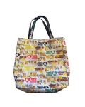 Harajuku Lovers Orange County Girl Y2K Tote Bag with Charm
