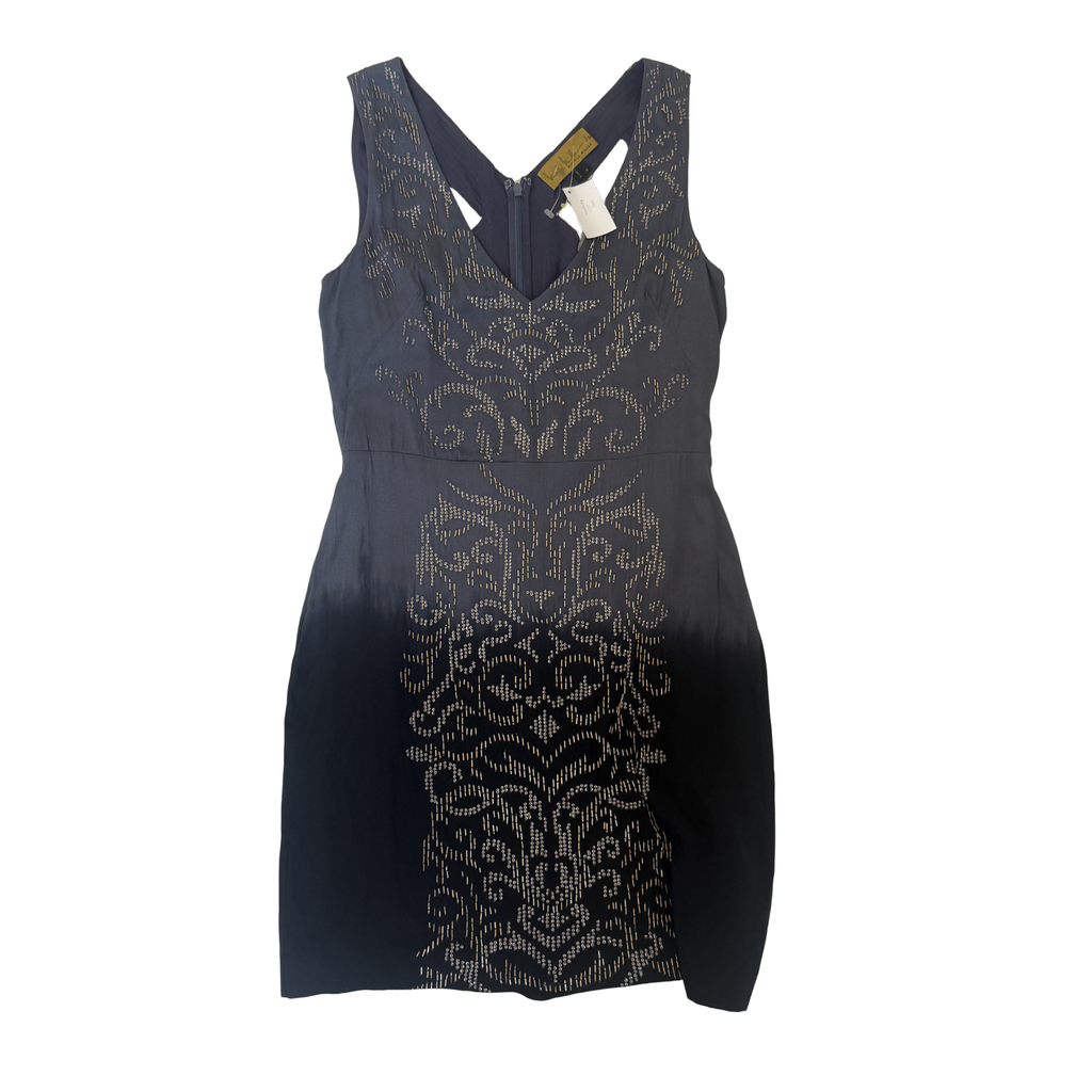Nicole Miller Ombré Sequin Beaded Dress – Size 8
