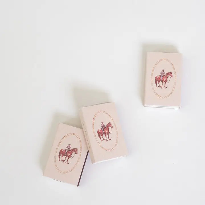 Western Cowgirl Matchbox