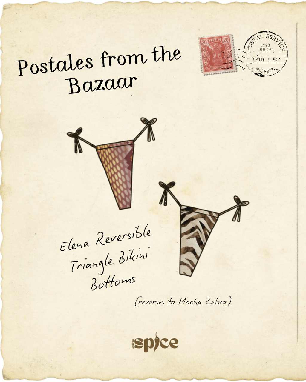 Elena Reversible Triangle Bottoms