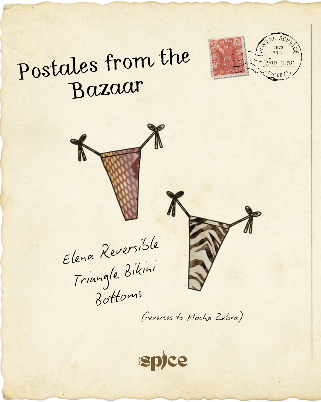 Elena Reversible Triangle Bottoms