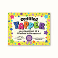 "Certified Yapper" Vinyl Sticker | Funny Nostalgia Sticker