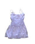 Lucy in the Sky Lavender Organza Mini Dress – Size Medium