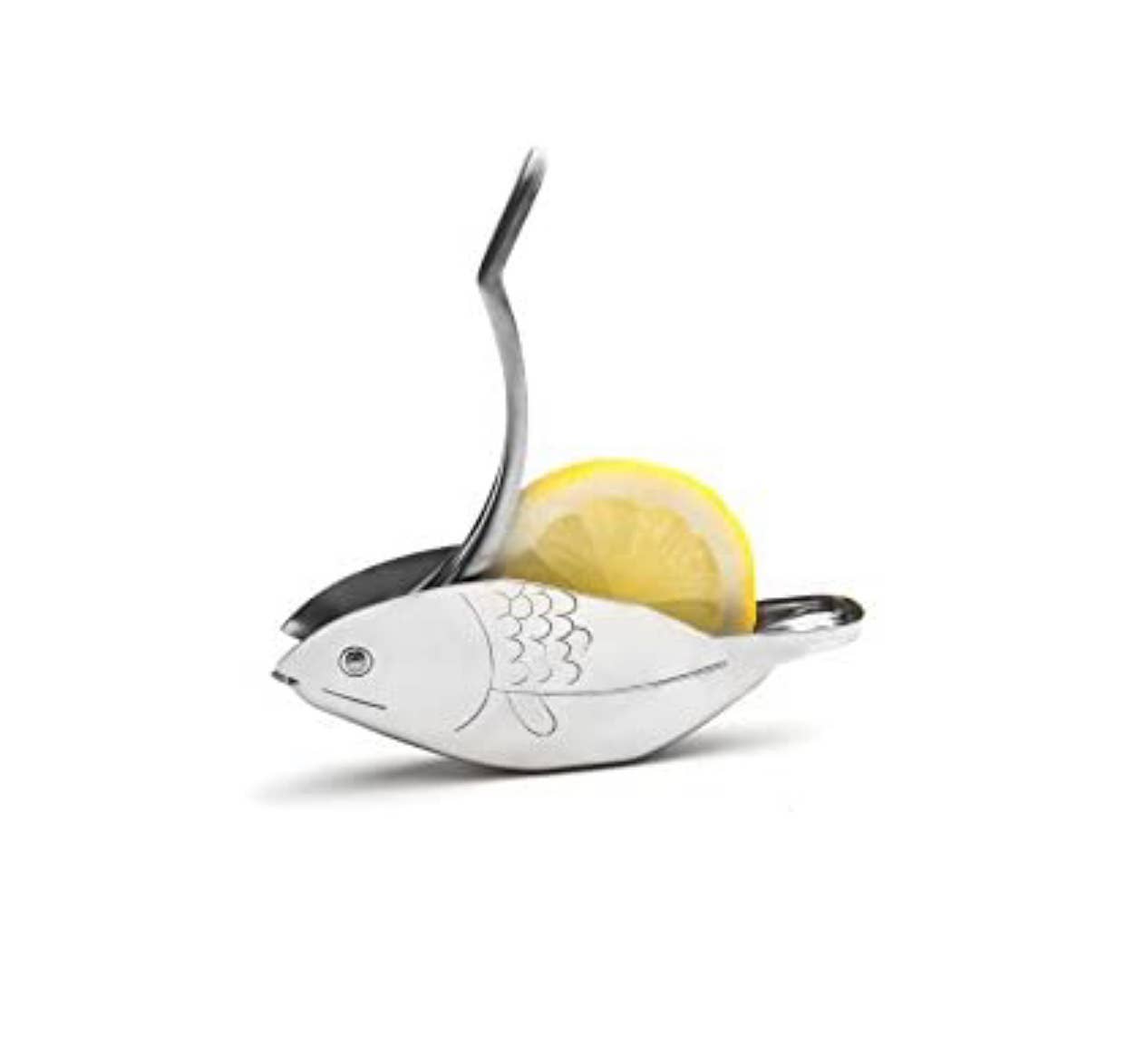 Stainless Steel Fish-Shaped Lemon Squeezer