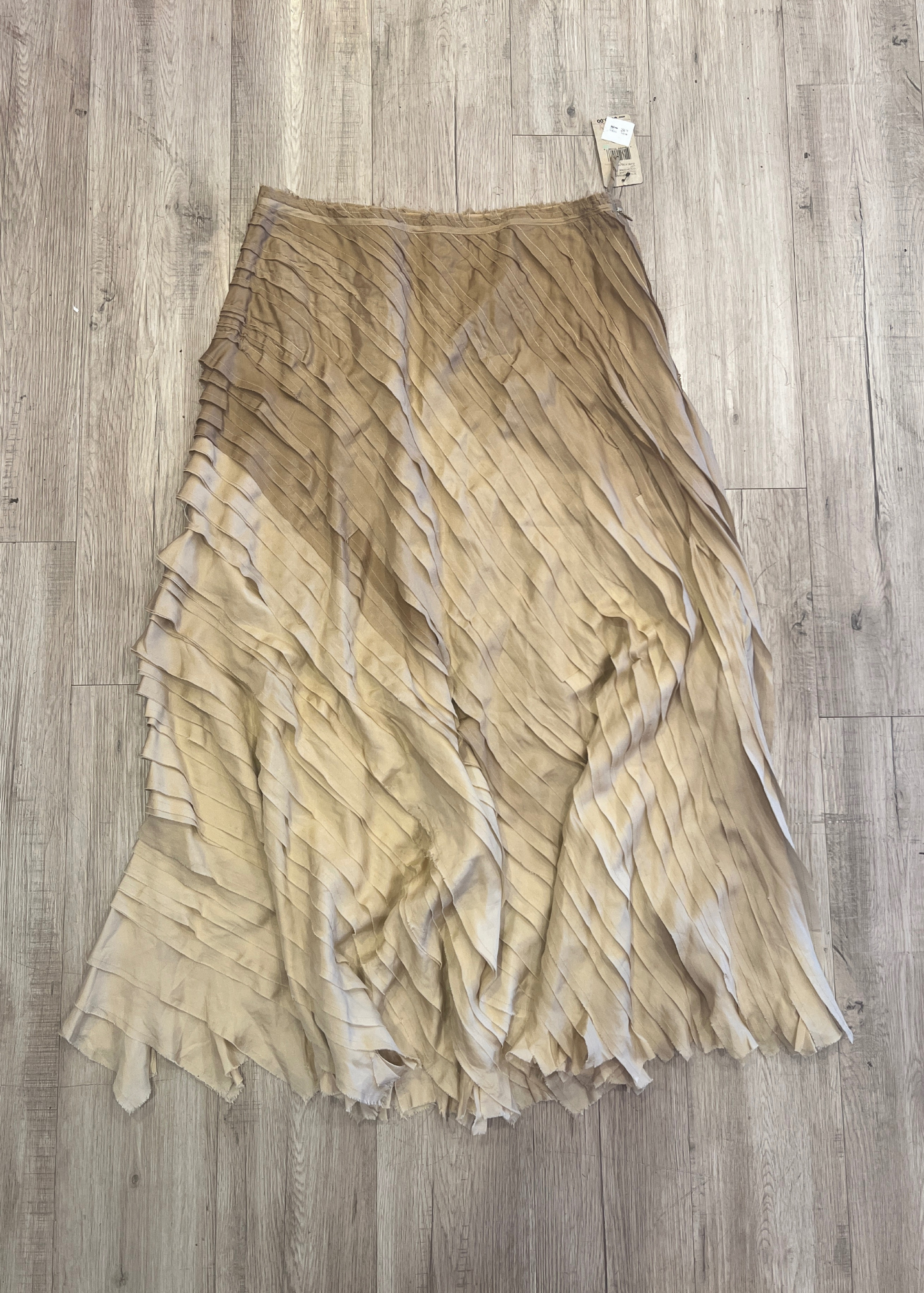 Vintage Pure DKNY A-Line Layered Pleat Skirt