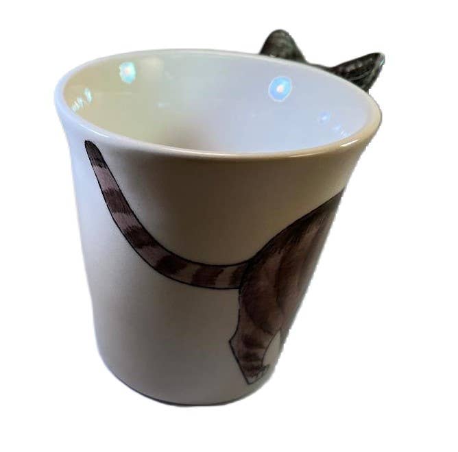 Gray Tabby Cat Mug