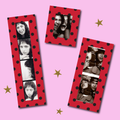 "LADY BUG" Photo Strip Magnet Frame