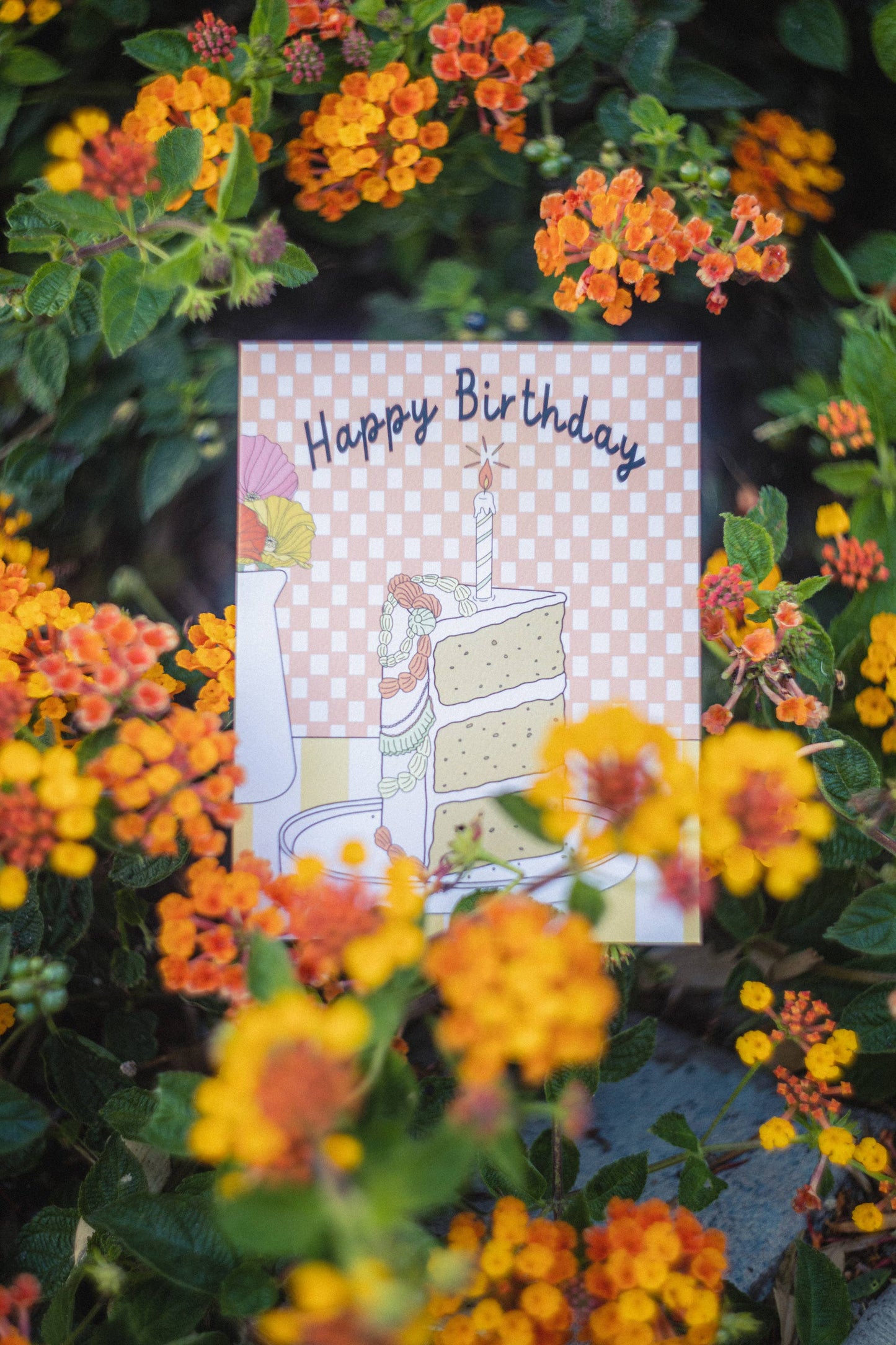 Slice Of Cake Birthday Greeting Card