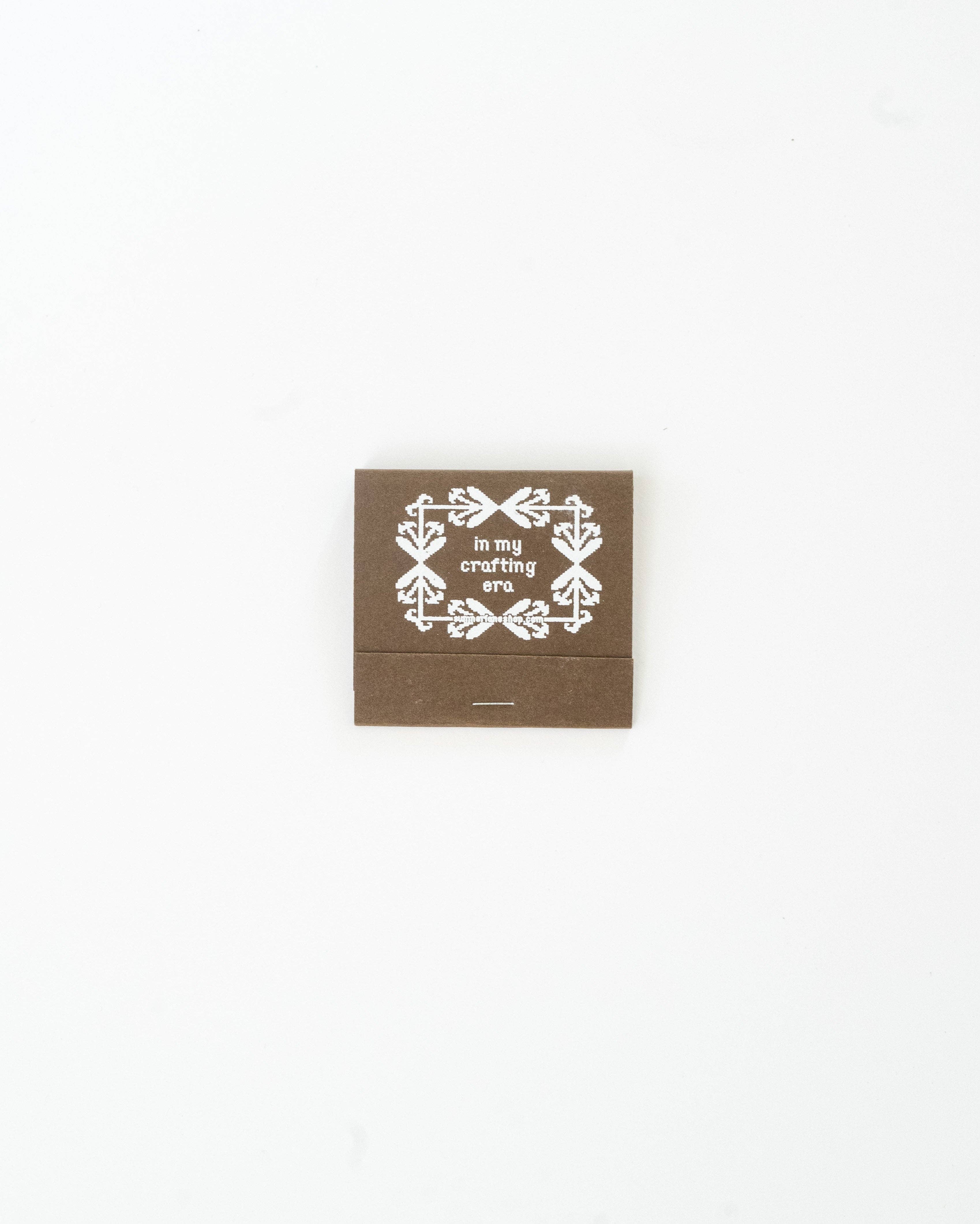 "In My Crafting Era" Matchbook