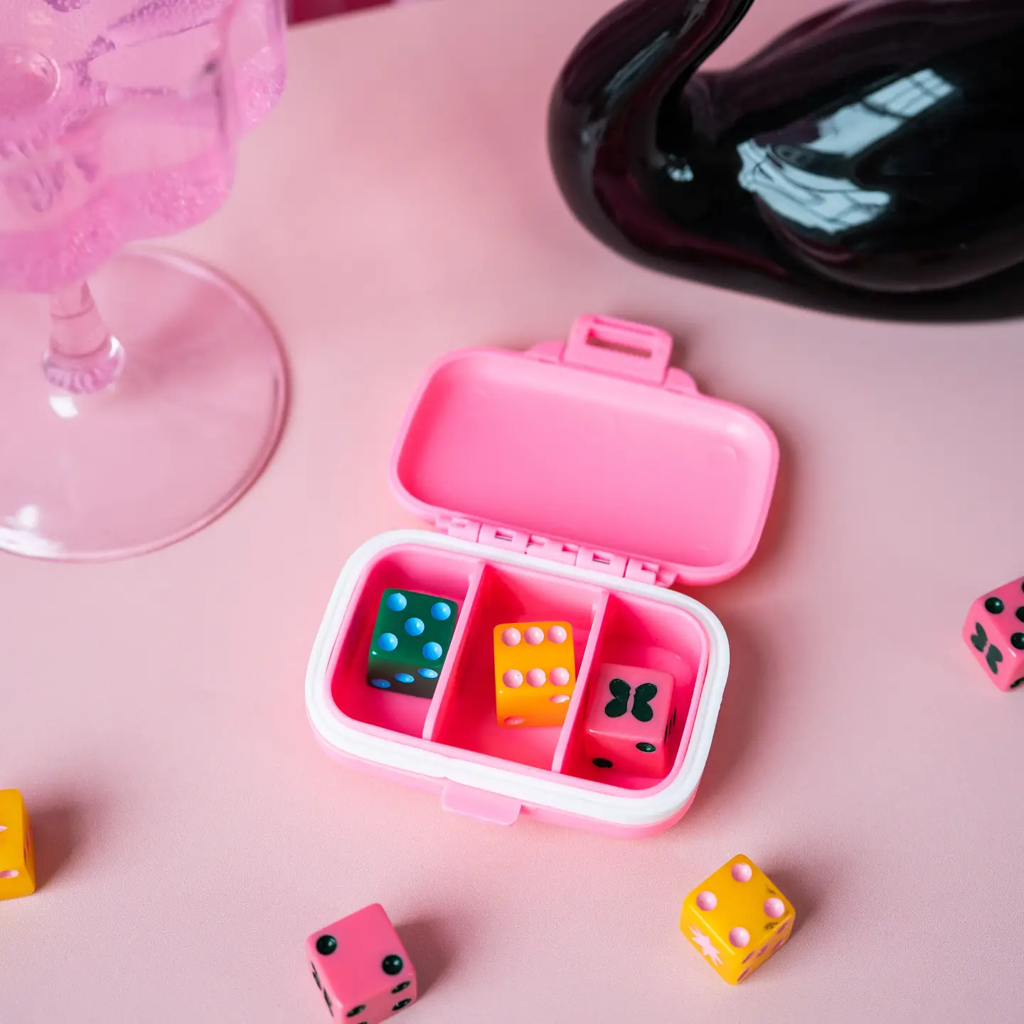 "Hot Girls Take Their Meds" Pill Case