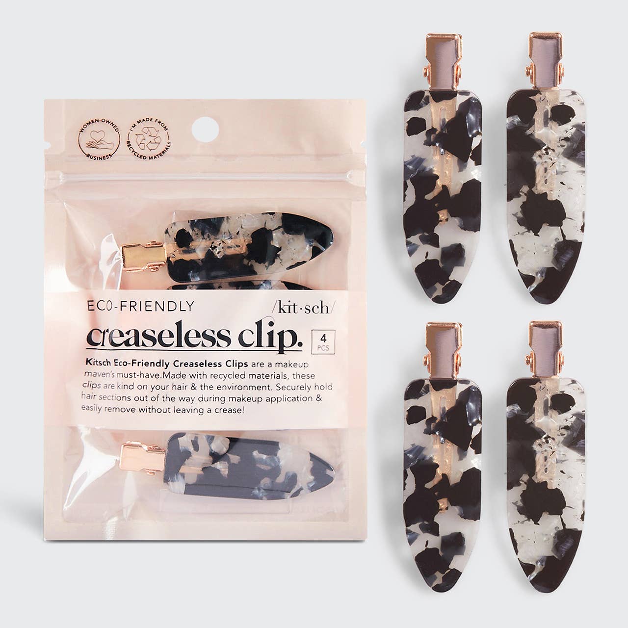 Kitsch Eco-Friendly Creaseless Clips (4pc Set)