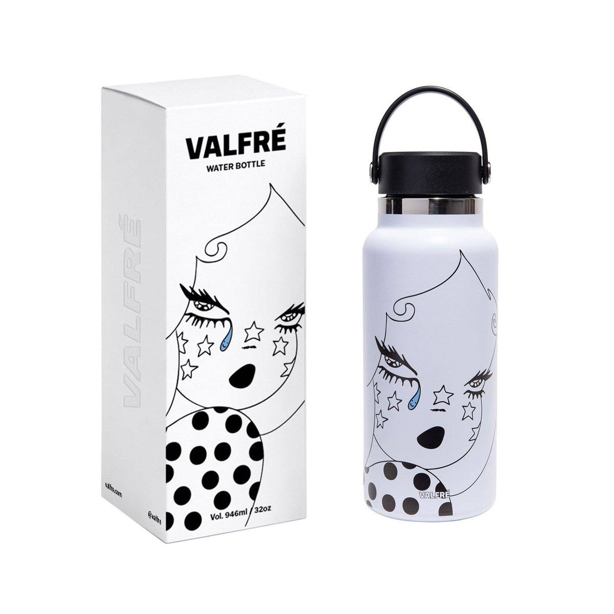 Valfre "Cloud" Stainless Steel Water Bottle