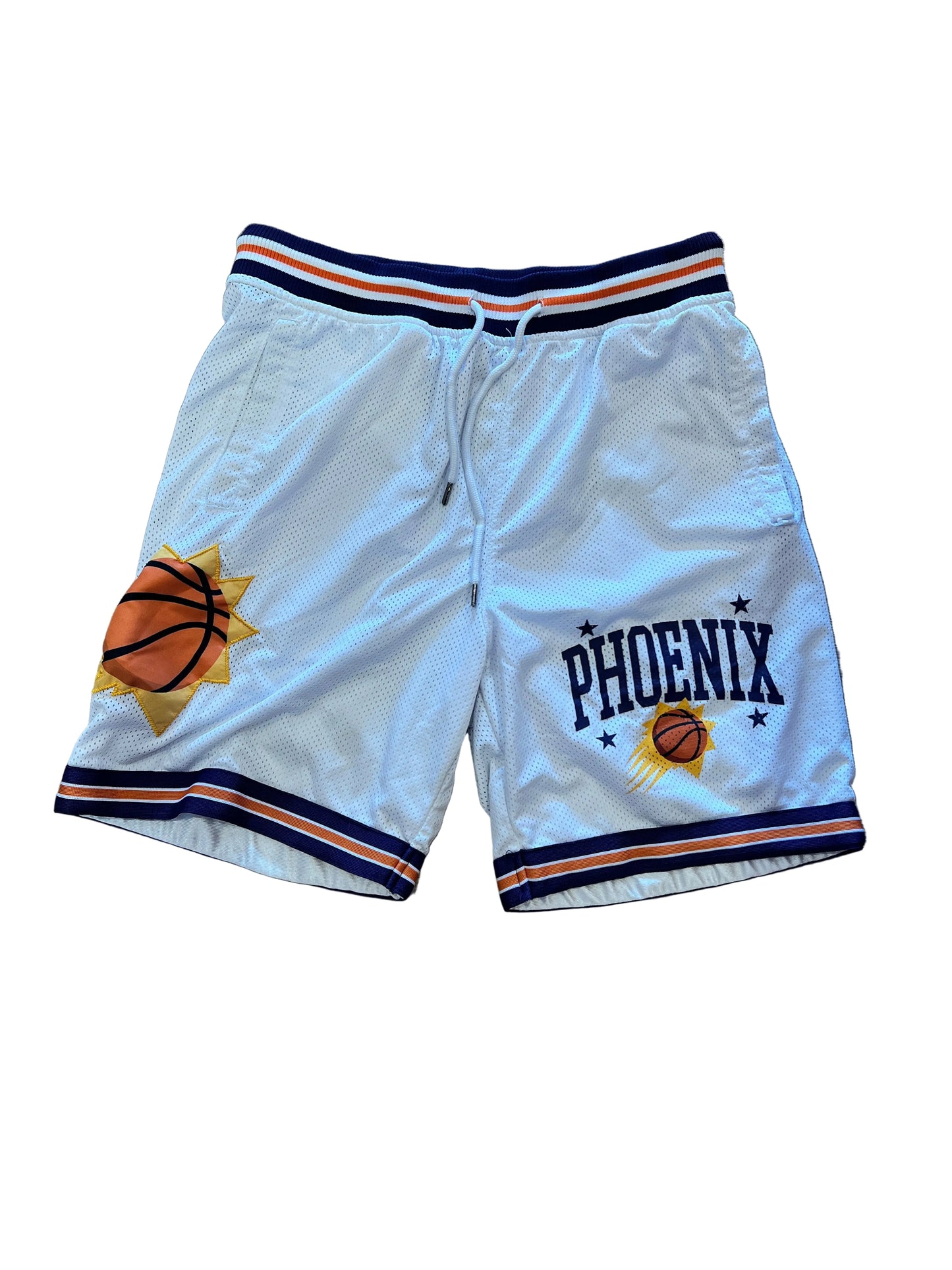 Y2K NBA Phoenix Suns Athletic Basketball Shorts