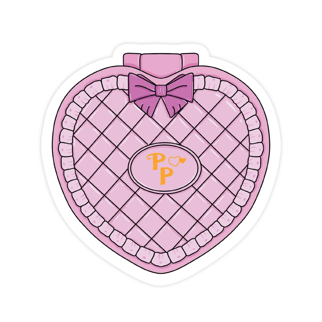 90's Polly Pocket House Sticker