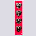 Heart Eyes Magnetic Vintage Photobooth Frame