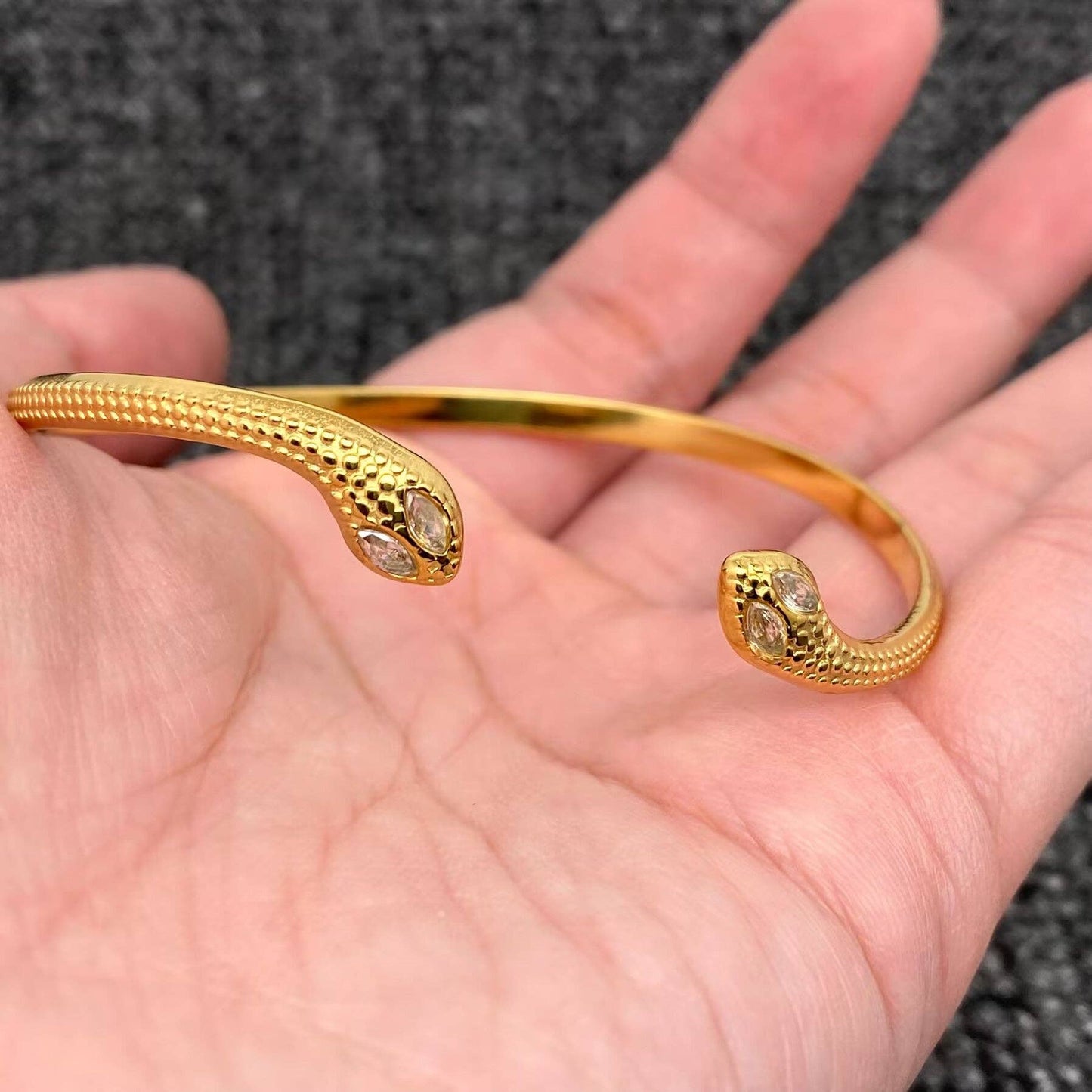 Double-headed Serpent Muse Cuff