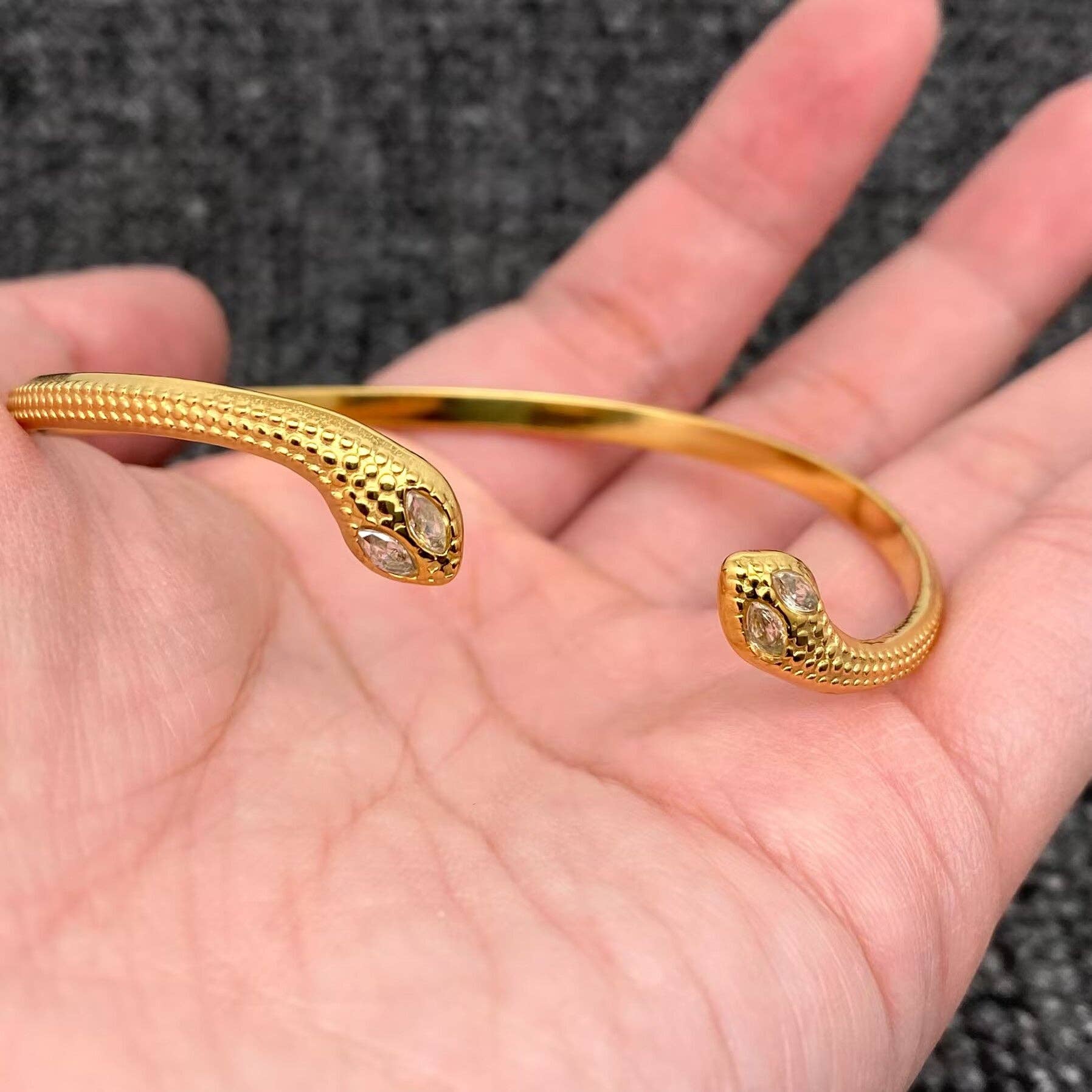 Double-headed Serpent Muse Cuff