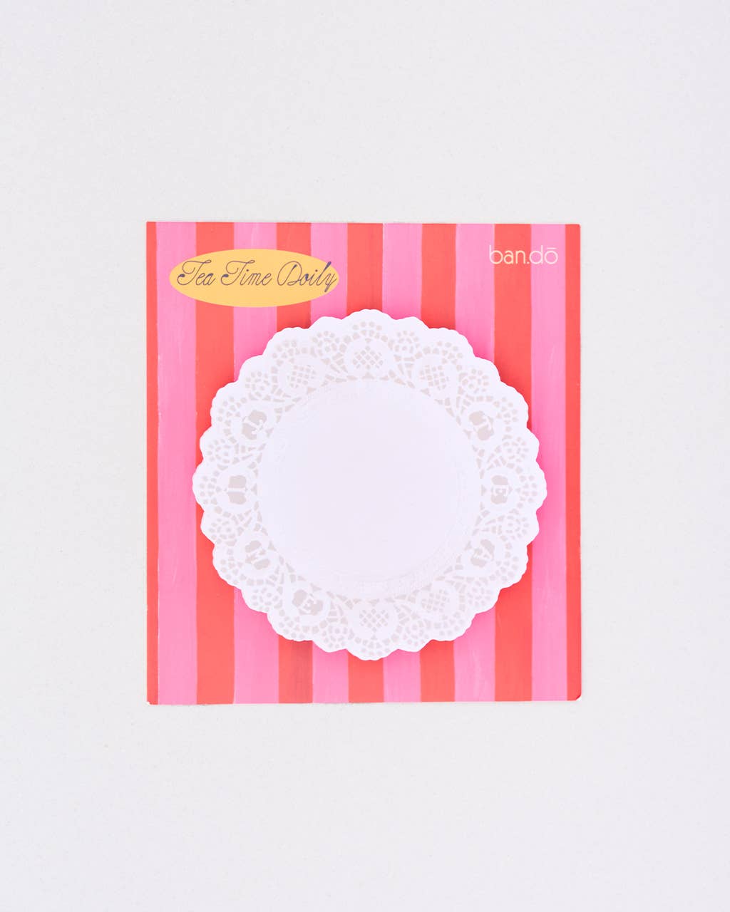 Tea Time Doily Novelty Notepad