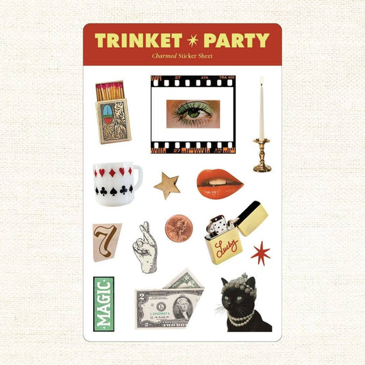 Trinket Party "Charmed" Sticker Sheet