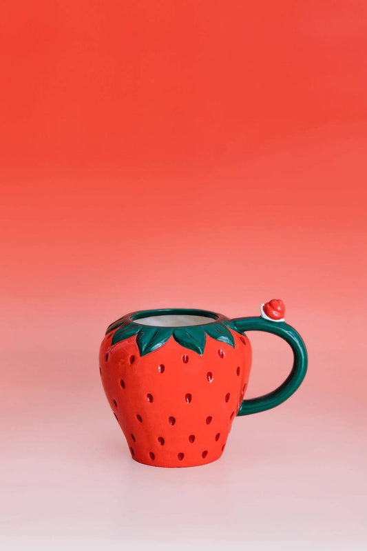 Strawberry Ceramic Mug