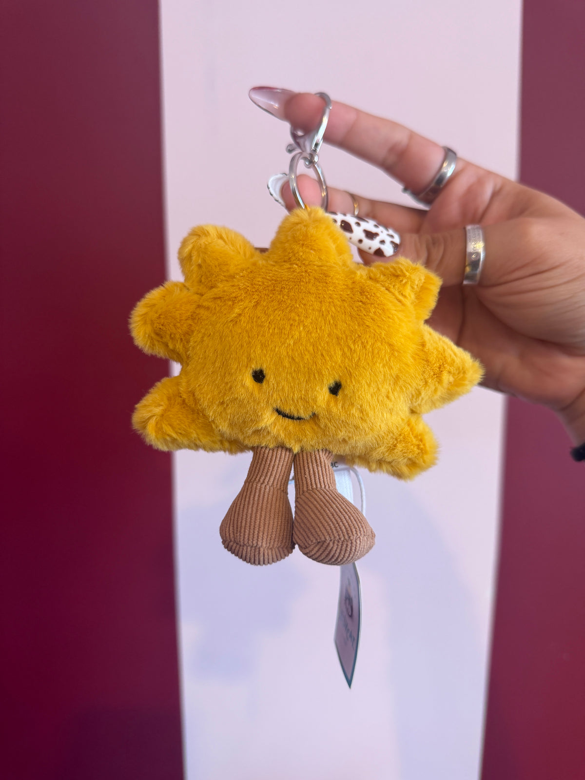 Jellycat Amuseables Sun Bag Charm (NWT)