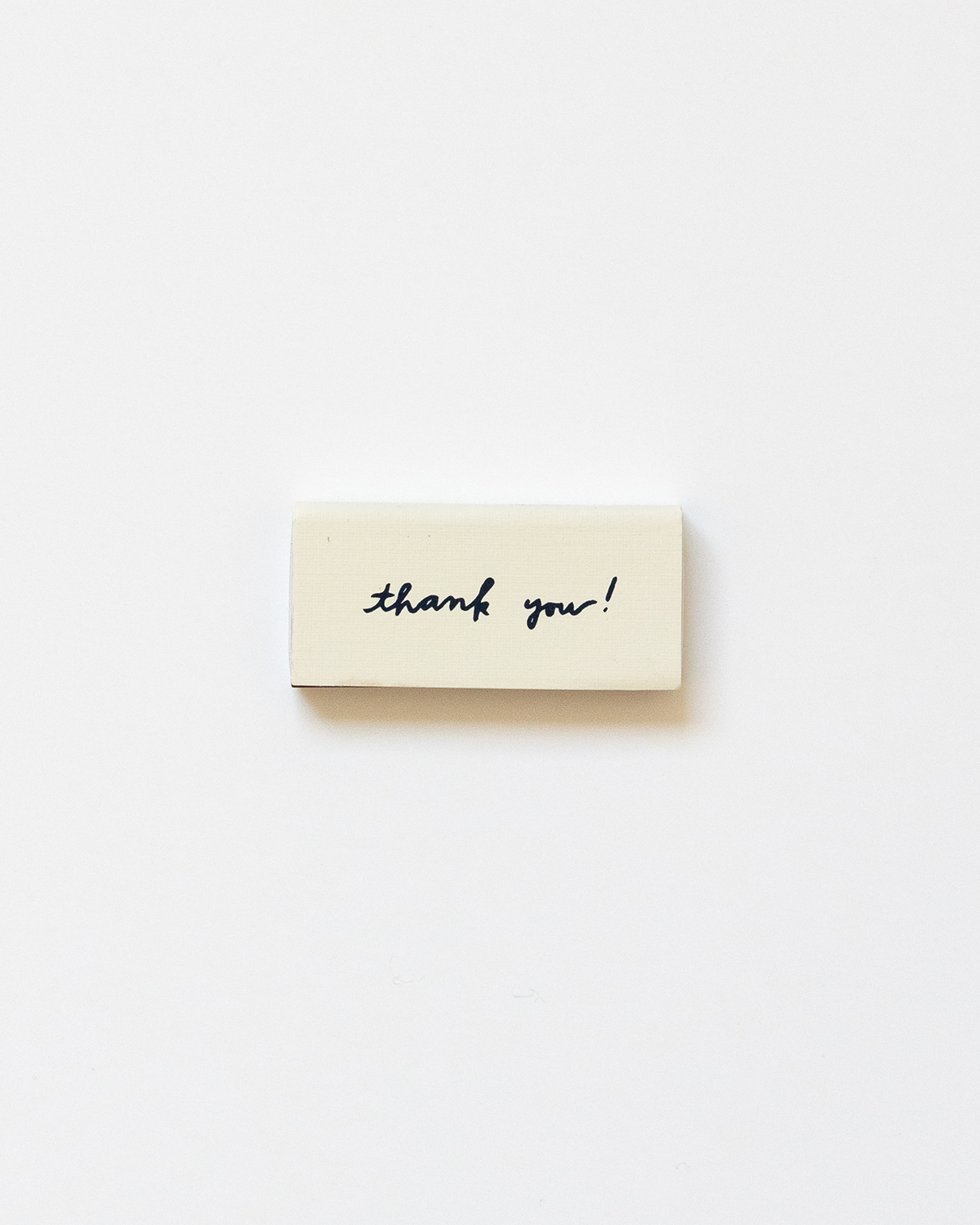 "Thank You" Matchbox