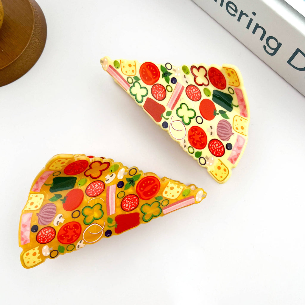 Pizza Slice Claw Hair Clip