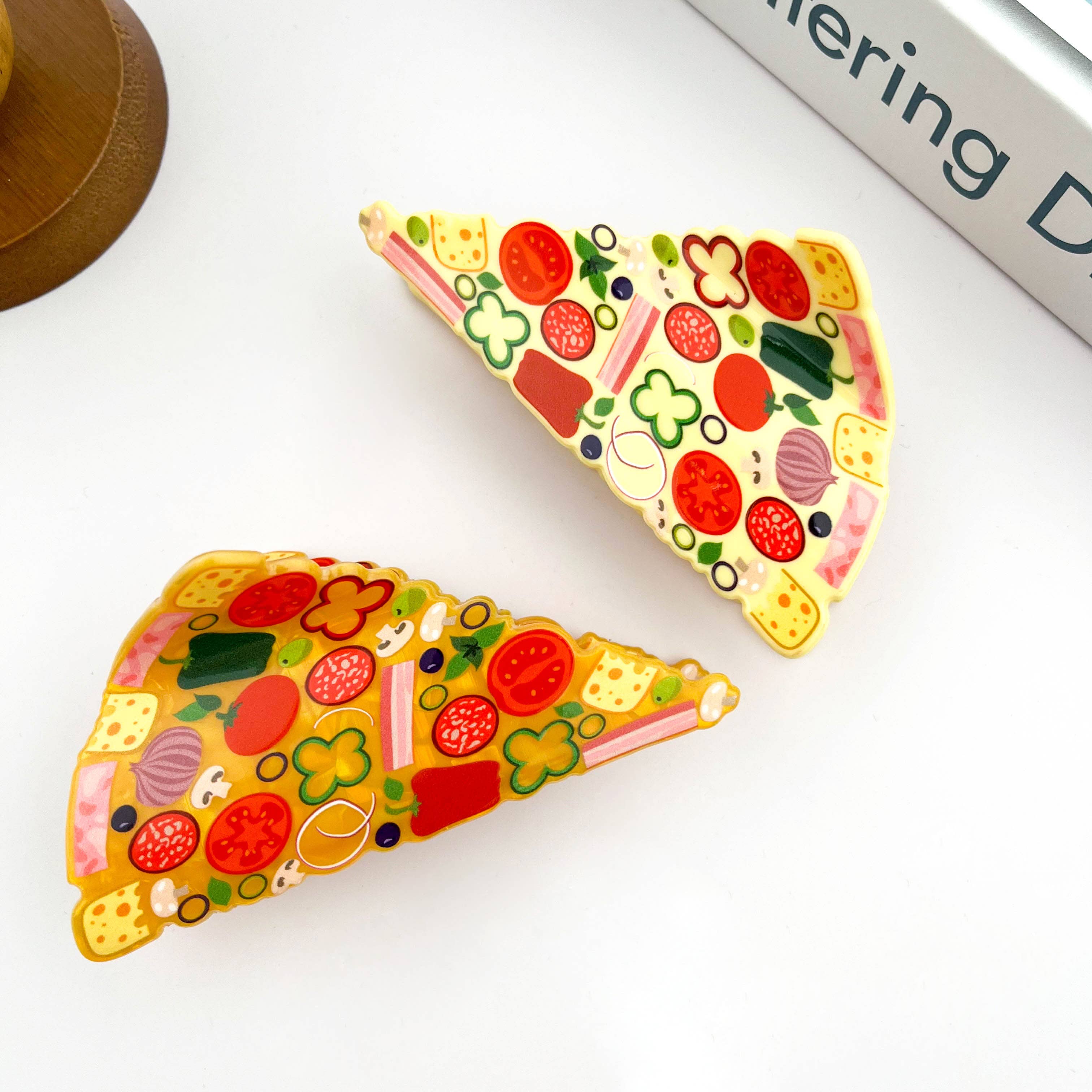 Pizza Slice Claw Hair Clip